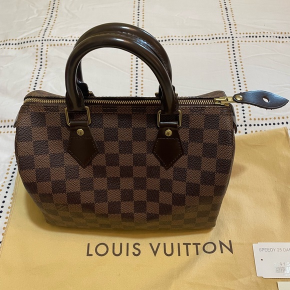 Louis Vuitton Speedy 25 Damier Ebene - Picture 9 of 15